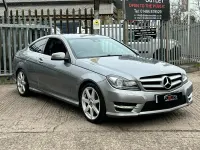 Used Mercedes C220 Sport Edition 2014 Silver Coupe