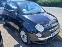 Used Fiat 500 Lounge 69 HP (50 kW) 2011 Black Hatchback