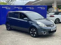 Used Nissan Note N-TEC 110 HP (80 kW) 2012 Blue Hatchback