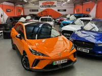 Used MG MG4 EV Trophy 2023 Orange Hatchback