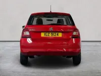 Used Skoda Fabia 60 HP (44 kW) 2018 Red Hatchback