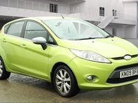 Used Ford Fiesta Zetec 96 HP (70 kW) 2009 Green Hatchback