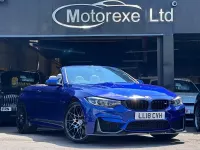 Used BMW M4 Cabriolet Competition Edition 2018 Blue Cabriolet