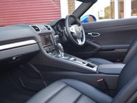 Used Porsche Boxster 265 HP (194 kW) 2015 Blue Cabriolet