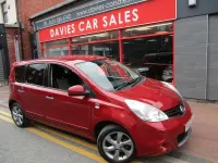 Used Nissan Note N-TEC 2011 Red Hatchback