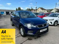 Used Seat Ateca Ecomotive 115 HP (84 kW) 2016 Blue SUV