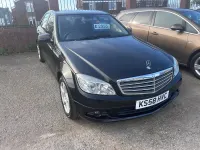 Used Mercedes C220 SE 2009 Black Sedan
