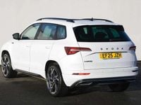 Used Skoda Karoq SportLine 150 HP (110 kW) 2025 Moon white metallic SUV