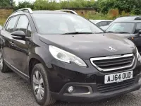 Used Peugeot 2008 Active 115 HP (84 kW) 2015 Black SUV