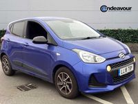 Used Hyundai i10 GO! 66 HP (48 kW) 2018 Blue Hatchback
