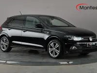 Used VW Polo R-line 110 HP (80 kW) 2020 Black Hatchback