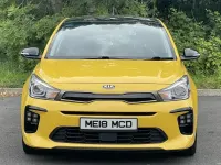 Used Kia Rio GT-Line 2019 Yellow Hatchback