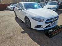 Used Mercedes A250 AMG line 218 HP (160 kW) 2021 White Hatchback