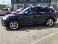Used Audi Q5 S-Line 190 HP (139 kW) 2019 Blue SUV