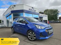 Used Hyundai i10 67 HP (49 kW) 2019 Blue Hatchback