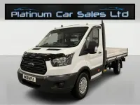Used Ford Transit 130 HP (95 kW) 2018 White Cabriolet