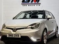 Used MG MG3 106 HP (77 kW) 2016 Silver Hatchback