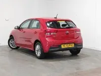 Used Kia Rio 2021 Red Hatchback