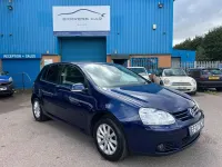 Used VW Golf V Match 2007 Blue Hatchback