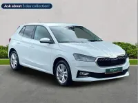 Used Skoda Fabia SE L 116 HP (85 kW) 2025 White Hatchback