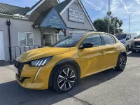 Used Peugeot 208 GT-line 100 HP (73 kW) 2022 Yellow Hatchback