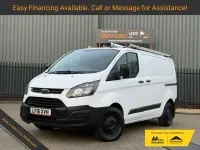 Begagnad Ford Transit Custom 100 HK (73 kW) 2016 Vit Van