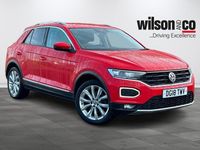 Used VW T-Roc SEL 190 HP (139 kW) 2018 Red SUV