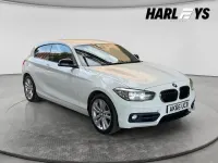 Used BMW 118 Sport Line 2017 White Hatchback