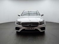 Used Mercedes E220 AMG line 194 HP (142 kW) 2018 Silver Sedan