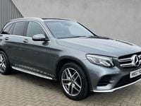 Used Mercedes GLC350 AMG line 258 HP (189 kW) 2017 Selenite grey metallic
