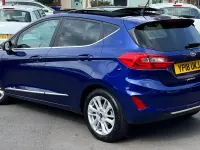 Used Ford Fiesta Vignale 140 HP (102 kW) 2018 Blue Hatchback