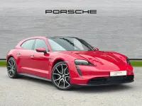 Used Porsche Taycan 350 kW (476 HP) 2023 Red Estate