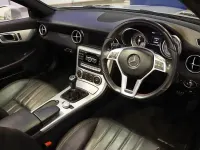 Used Mercedes SLK200 AMG 184 HP (135 kW) 2013 Silver Cabriolet