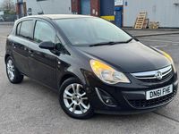 Used Vauxhall Corsa 2011 Black Hatchback