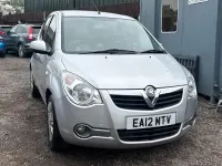 Used Vauxhall Agila S 68 HP (50 kW) 2012 Silver MPV