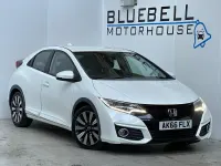 Used Honda Civic SE Plus 100 HP (73 kW) 2016 White Hatchback