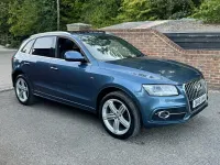 Used Audi Q5 S-line plus 190 HP (139 kW) 2016 Blue SUV