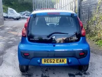 Used Peugeot 107 Active 68 HP (50 kW) 2012 Blue Hatchback