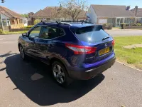 Usado Nissan Qashqai N-TEC 110 HP (80 kW) 2016 Azul SUV