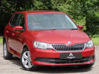 Used Skoda Fabia SE 2015 Red Hatchback