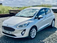 Used Ford Fiesta Titanium 2017 Silver Hatchback