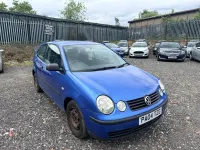 Used VW Polo 55 HP (40 kW) 2004 Blue Hatchback