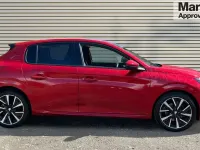 Second-hand Peugeot 208 Allure Premium 101 CP (74 kW) 2020 Roșu Hatchback
