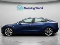 Used Tesla Model 3 Performance 461 kW (627 HP) 2020 Blue Sedan