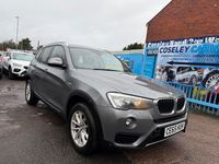 Begagnad BMW X3 2015 Grå SUV
