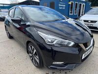 Used Nissan Micra Tekna 90 HP (66 kW) 2018 Black Hatchback