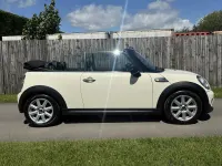 Used Mini Cooper S Cabriolet 2011 White Cabriolet