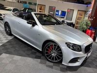 Used Mercedes E220 AMG line 2020 Silver Cabriolet
