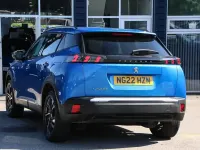 Used Peugeot e-2008 Allure Premium 98 kW (134 HP) 2022 Blue SUV
