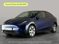Usado Tesla Model Y Long Range AWD 378 kW (514 HP) 2023 Azul SUV